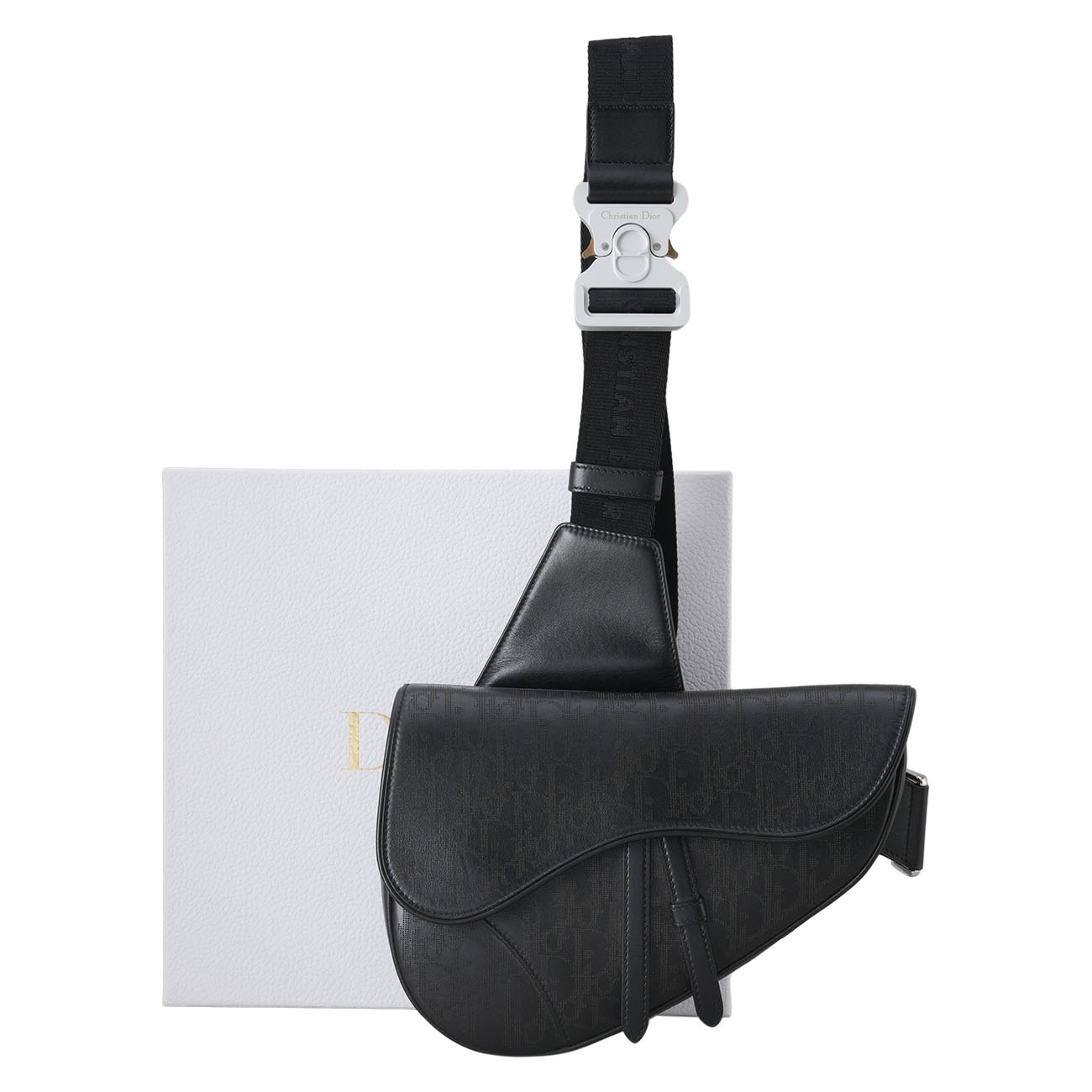CHRISTIAN DIOR(USED)디올 옴므 새들백